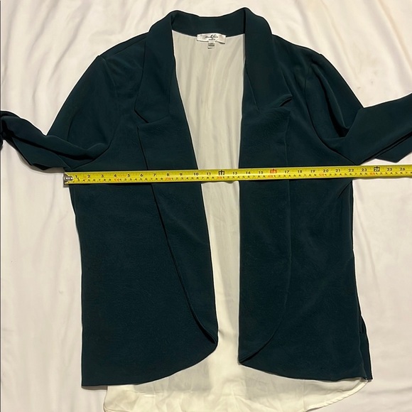 Moa Moa Green Blazer Classic Suit Jacket - Picture 4 of 8